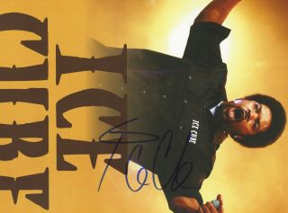 Ice Cube autographed concert poster F The Police,  NWA 2