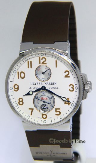 Ulysse Nardin Maxi Marine Chronometer Steel/Titanium Mens 41mm Watch 263 - 66 2