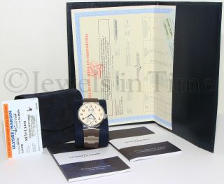 Ulysse Nardin Maxi Marine Chronometer Steel/Titanium Mens 41mm Watch 263 - 66 3