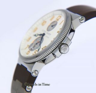 Ulysse Nardin Maxi Marine Chronometer Steel/Titanium Mens 41mm Watch 263 - 66 5