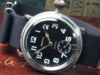 Ww2 Zenith Special Wrist Watch From A Shot Down German Pilot Gi Brought It Back