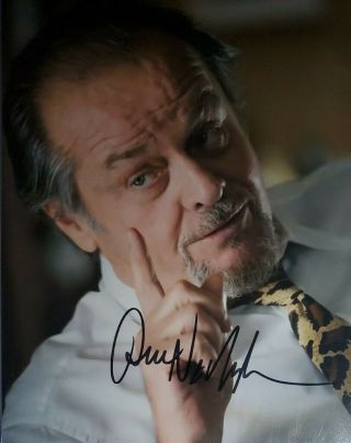Jack Nicholson Hand Signed 8x10 Photo W/ Holo