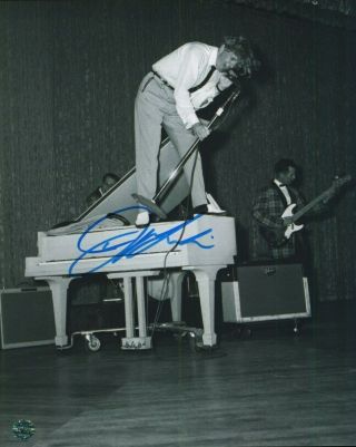 Jerry Lee Lewis Hand Signed 8x10 Autographed Photo With