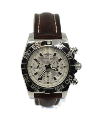 Breitling Chronomat 44 Stainless Steel Watch Ab0110