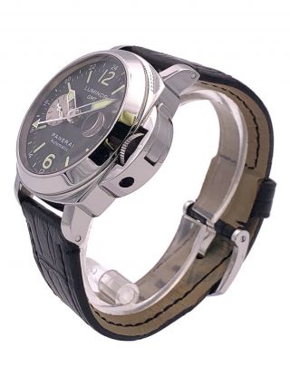 Panerai Luminor GMT Automatic 44mm Stainless Steel Black Dial – Pam 088 2