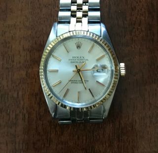 Rolex Datejust Ref 16030 Steel And Gold Jubilee
