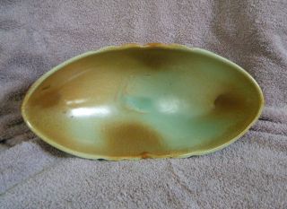 1950s Red Wing Art Pottery 665 Console Bowl 3