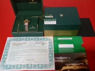 1984 Rolex Lady Oyster Perpetual Date – Watch Box And Papers Inc Watch 8486236