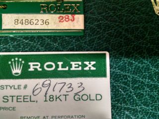 1984 ROLEX LADY OYSTER PERPETUAL DATE – WATCH BOX AND PAPERS INC WATCH 8486236 3