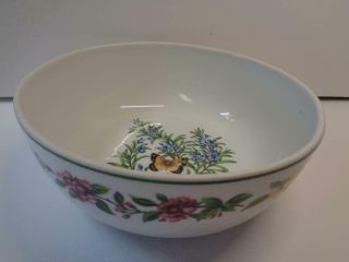 Royal Worcester Herbs Rosemary Round 8 " Serving Bowl Porcelain 1990 England