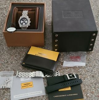 Breitling Chronomat Airborne 41 B01 Limited 30th Anniversary - Pack Deal Ab01442