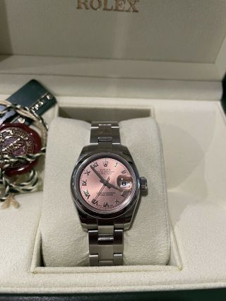 Rolex Lady - Datejust 26 Pink Dial Luxury Watch 179160 - Pnk