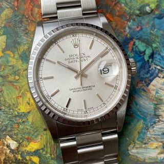 Rolex Datejust 16220 Vintage Watch 100 36 Mm Stainless Steel Sapphire
