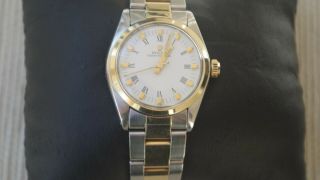 Rolex Oyster Perpetual 26 Stainless Steel & 18k Yellow Gold 31mm 67183