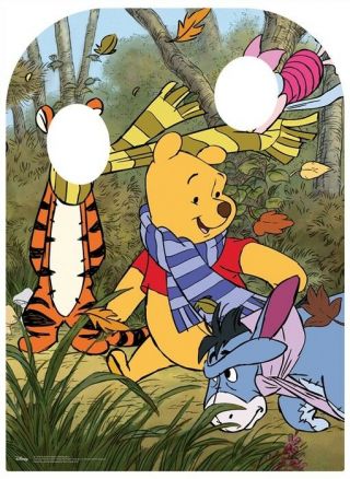 Winnie The Pooh With Friends Child Size Stand - In Cardboard Cutout / Standup