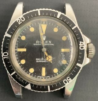 Vintage Rolex Submariner Automatic Men Watch Ref.  5513 With Papers