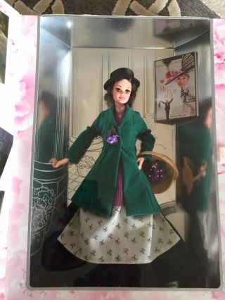 1995 My Fair Lady Barbie As Eliza Doolittle Flower Girl Doll Mattel 15498