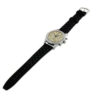 Vintage HEUER Pre - Carrera Chronograph Watch,  Ref.  2444 T,  Cal.  Valjoux 72,  1955 5