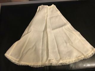 16 " Terri Lee Doll Cream Color Long Night Gown