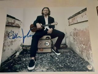 Eddie Vedder Pearl Jam Lead Singer Autograph 8x10 W/coa