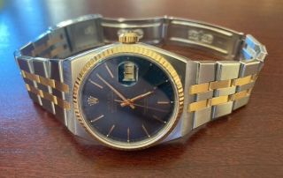 Rolex Oysterquartz 17013 Watch Stainless Steel/18k Gold Rolex Service