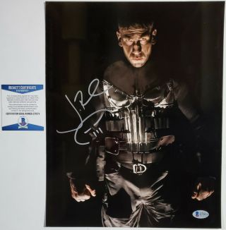 Jon Bernthal Signed 11x14 The Punisher Color Photo Beckett Bas