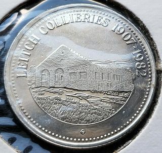 1982 Crowsnest Pass Alberta $1 Trade Dollar - Leitch Collieries