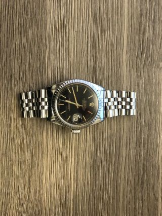Rolex Datejust 16030 Black Dial Stainless Steel Automatic Men 