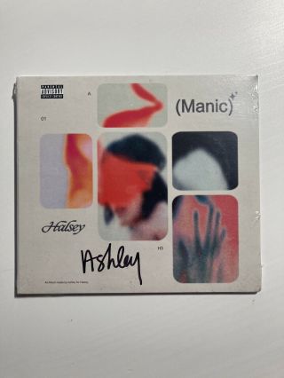 Halsey Signed Autographed Manic Cd (alternate Cover) Signed By Ashley Rare