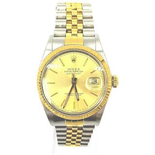 Rolex Watch 16013 Date Just Yg X Ss 1602219
