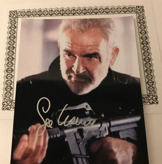Sean Connery Hand Signed Autograph Photo W Holo