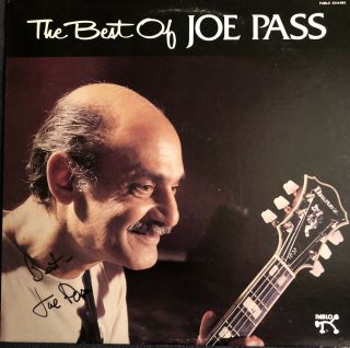 Joe Pass Signed “best Of” Album