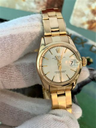Rolex President Datejust 18K Gold Watch watch fully Rolex Ref.  6516 2