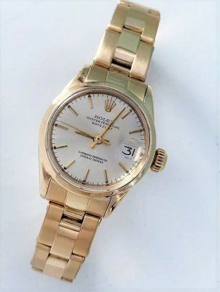 Rolex President Datejust 18K Gold Watch watch fully Rolex Ref.  6516 4