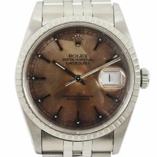 Auth Rolex Oyster Perpetual Datejust Automatic Watches 16220 Mens