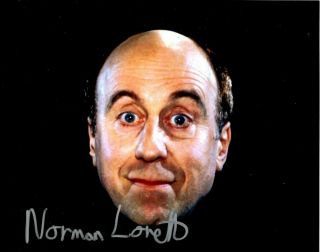 Norman Lovett Holly Signed 8x10 Photograph Red Dwarf -