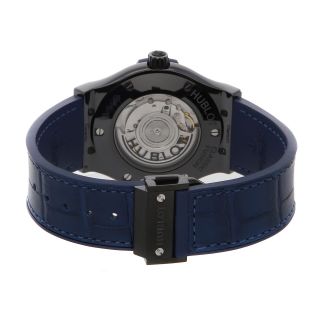 Hublot Classic Fusion Automatic Blue Dial Mens Strap Watch 542.  CM.  7170.  LR 6