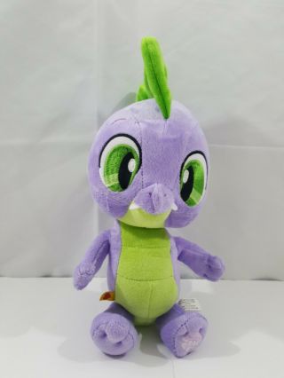 My Little Pony Build A Bear Spike Purple Green Dragon 12 " Plush Toy