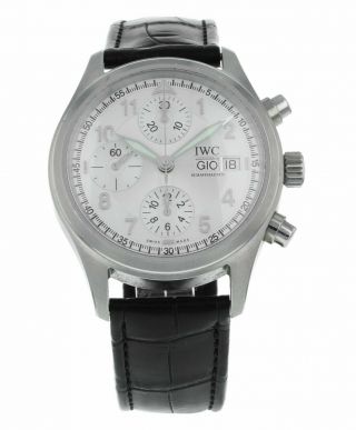 Iwc Spitfire Chronograph Stainless Steel 39mm Automatic Men 