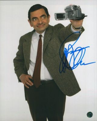 Rowan Atkinson 8x10 Signed Photo Actor Comedian Writer Never Say Never Again