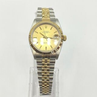 Rolex Watch 68273 Date Just Yg X Ss Unisexgold 1602220