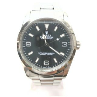 Rolex Watch 14270 Explorer 1 Operates Normally Men 