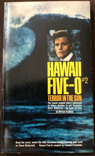 Jack Lord Signed Hawaii Five - O Paperback Book