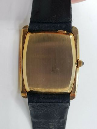 Patek Philippe Ref: 3732 Circa 1979 Men ' s Rectangular Watch in 18 Kt Yellow Gold 6