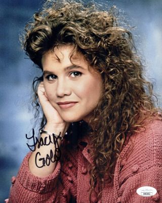 Tracey Gold Growing Pains Signed 8x10 Photo In Person Autograph Jsa