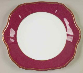 Wedgwood Crown Ruby Square Handled Cake Plate 783675