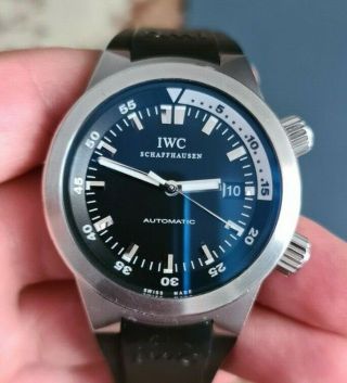 Iwc Aquatimer Mens Automatic Watch Ref 3548