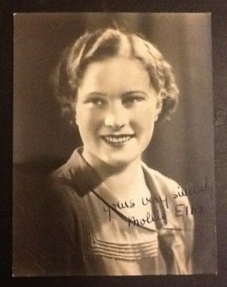 Mollie Ellis Aka Diana Napier - 1920 