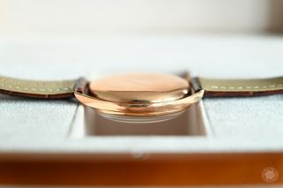 Vintage Zenith 18K Rose Gold Chronograph Big Face 40mm Watch 4