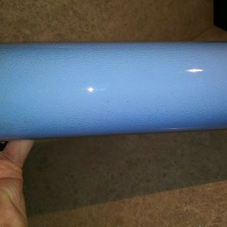 Harker Stoneware Blue Rolling Pin With Stopper 2